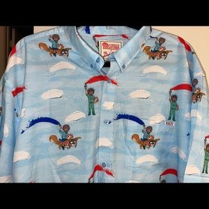 RSVLTS X Bob Ross
Paintriot KUNUFLEX Short
Sleeve Shirt